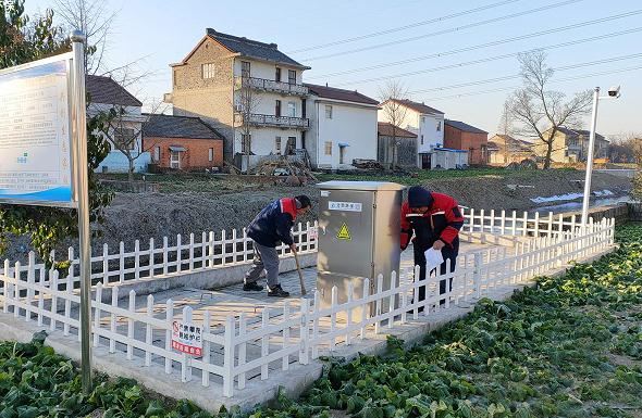 安徽巢湖市农村污水处理项目